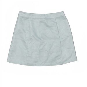 Forever 21 Blue ZIP up Mini Skirt